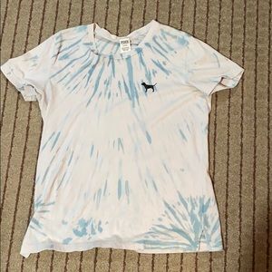 PINK Victoria Secret tie-dye T-shirt